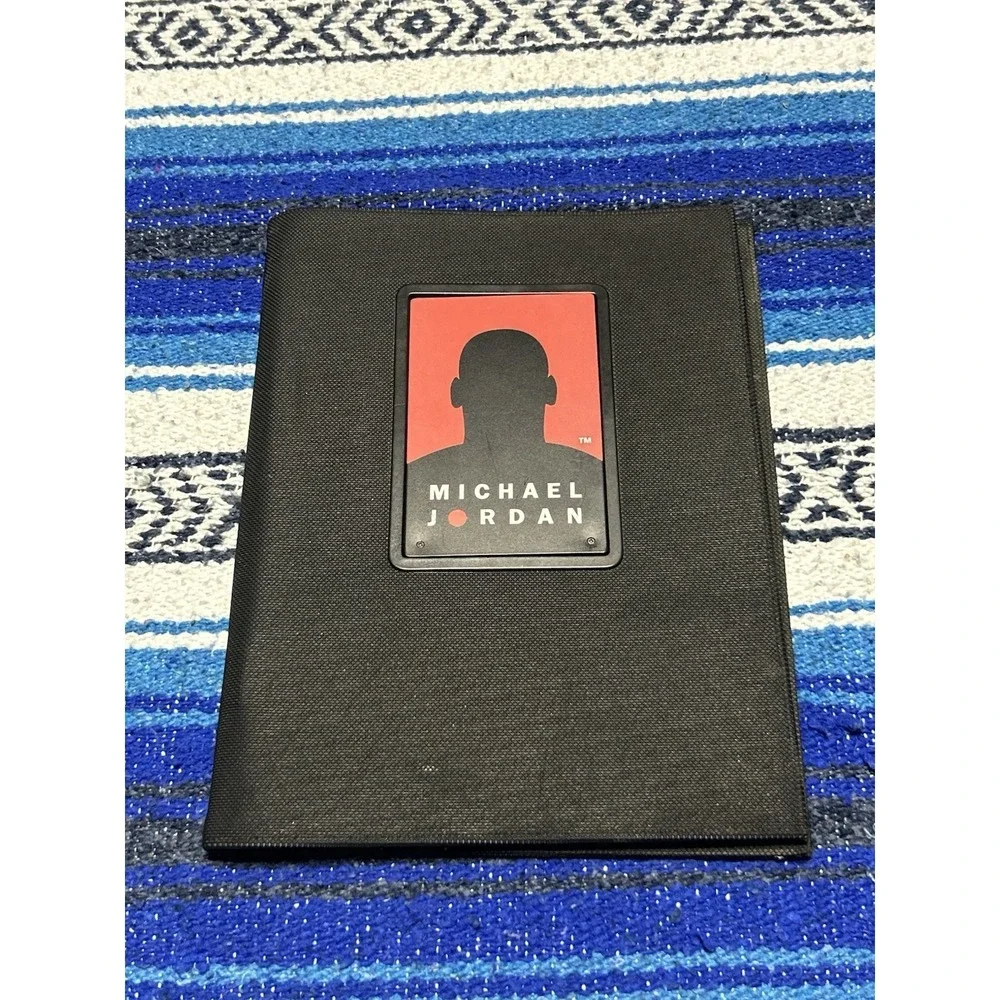 RARE VTG Michael Jordan UntestedCalculator Folder Binder 90s MJ Cologne Logo